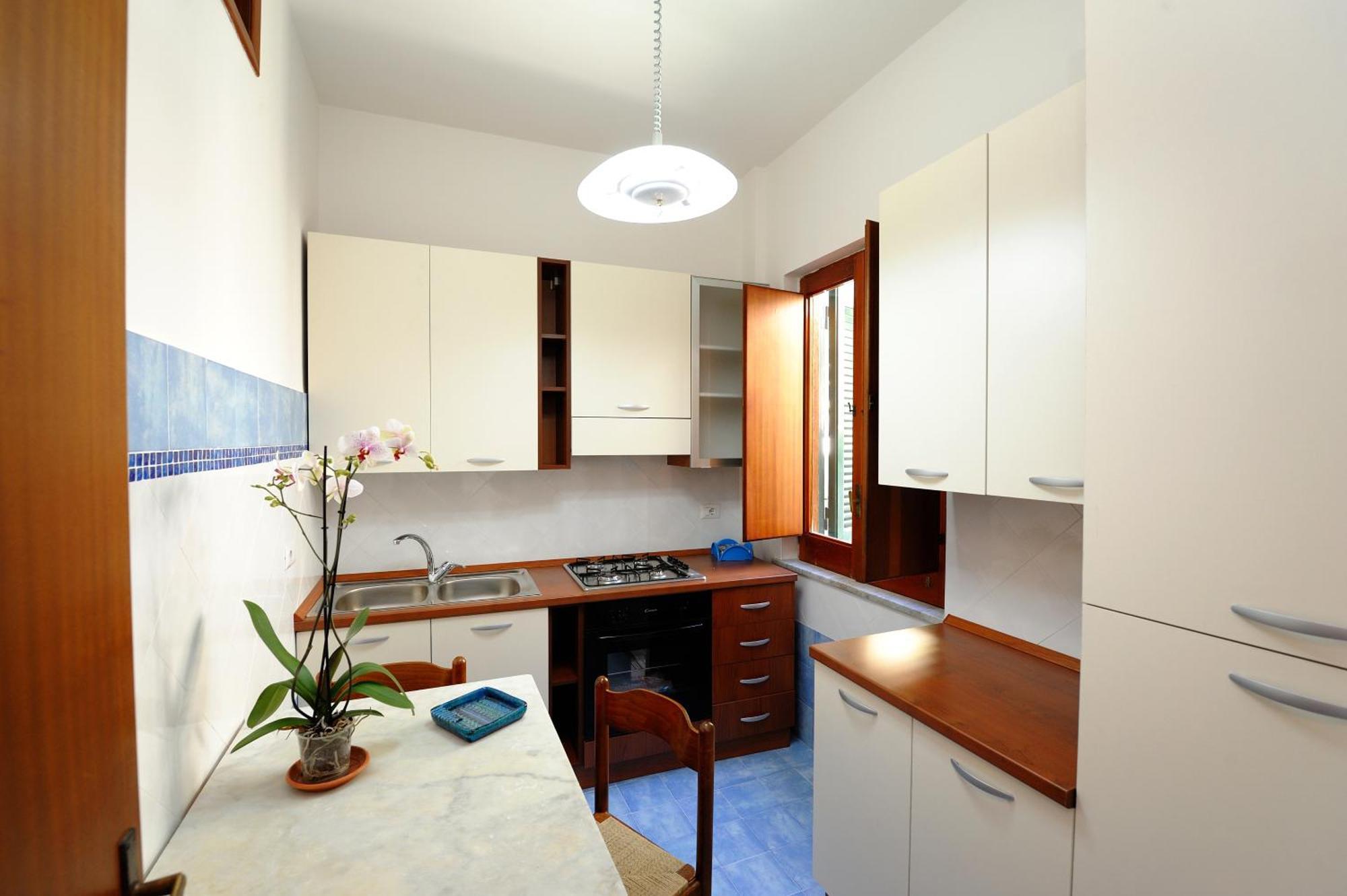 Apartment Blue Flowers B